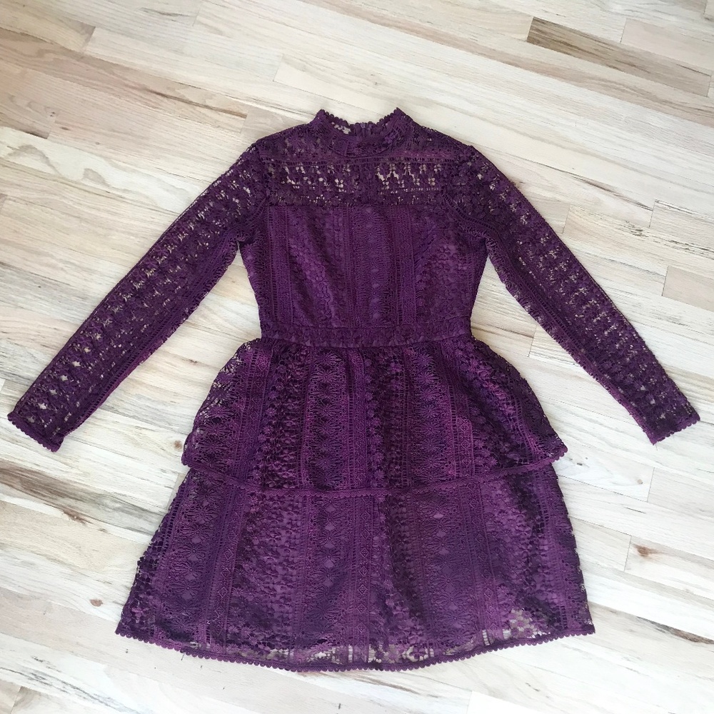 NWT NEW Cupcakes and Cashmere Symona Lace Dress 4 - Picture 6 of 8